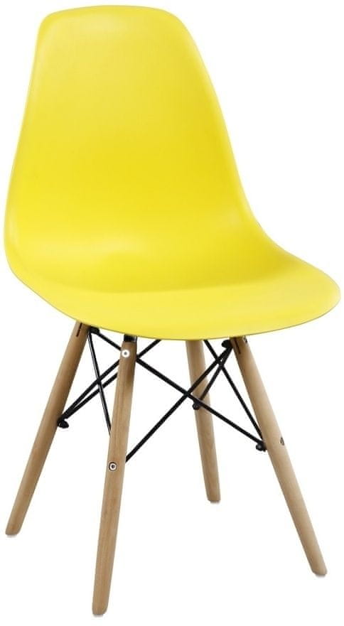 CASARREDO Jedálenská stolička MODENA II žltá
